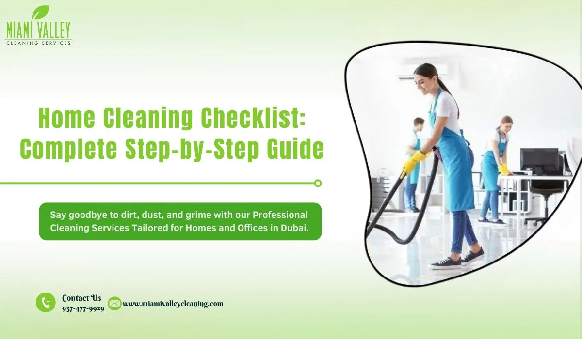 Home Cleaning Checklist: Complete Step-by-Step Guide