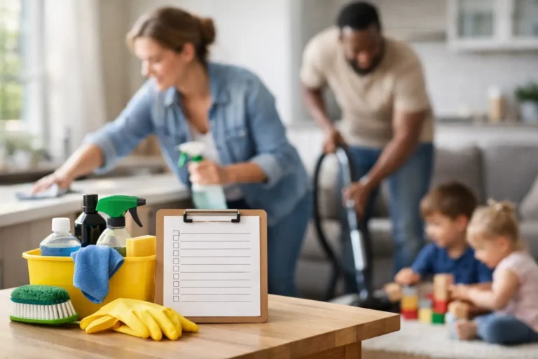 Blog 5 Best Cleaning Plan for Busy Parents
